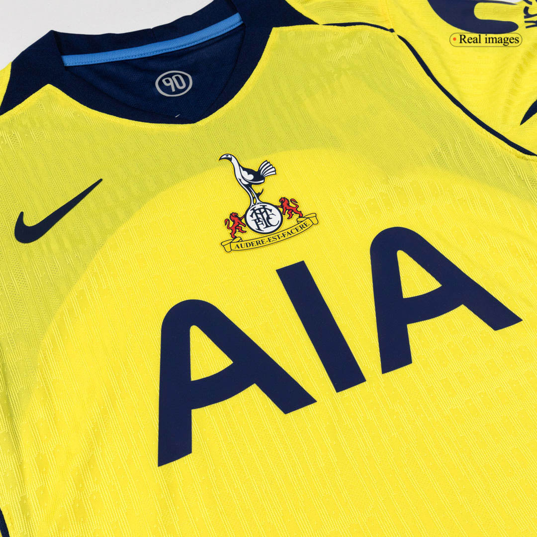 Tottenham Hotspur Tröja 2025/26 Tredje Gul-5
