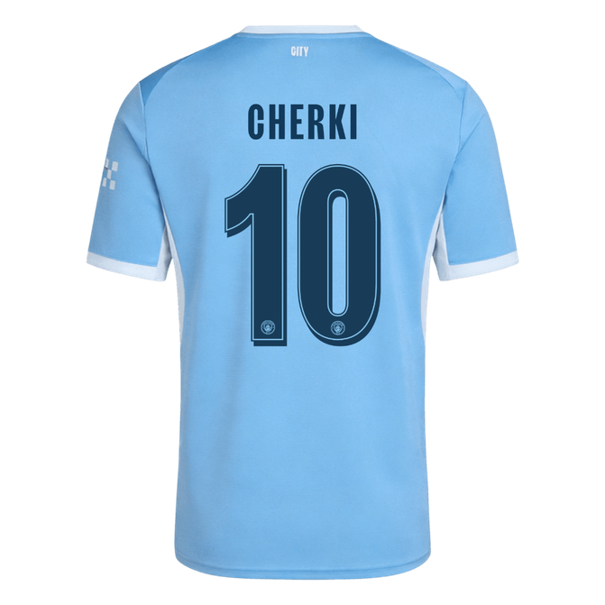Manchester City Tröja CHERKI #10 2026/27 Hemma Blå - UCL
