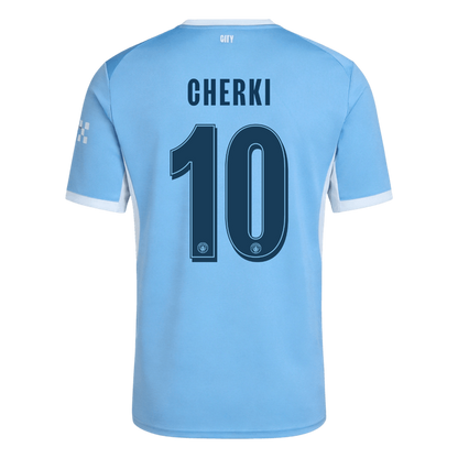 Manchester City Tröja CHERKI #10 2026/27 Hemma Blå - UCL-12