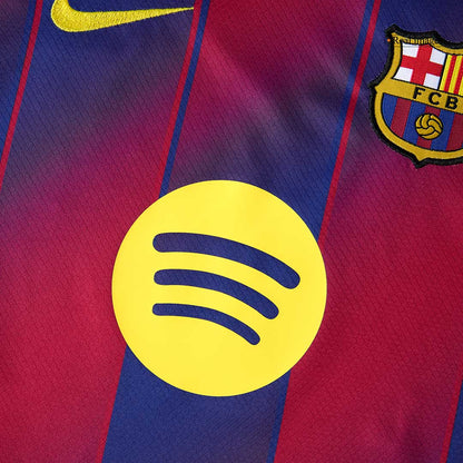 Barcelona Tröja 2025/26 Hemma Röd & Blå Barn Premium-7