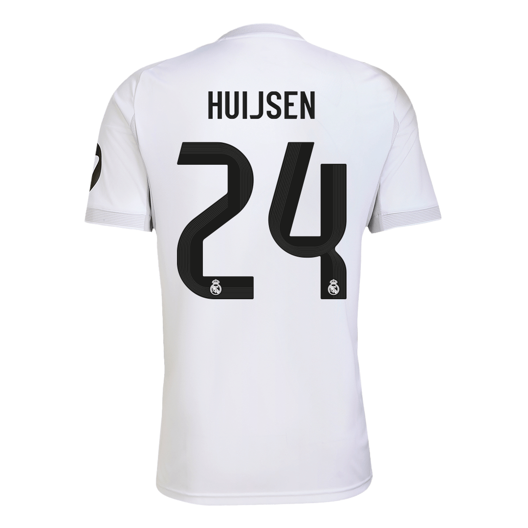 HUIJSEN #24 Real Madrid Tröja 2025/26 Hemma Premium Vit