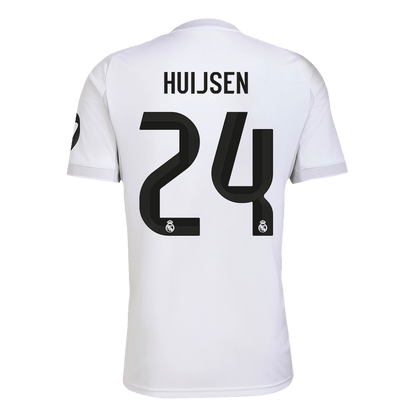HUIJSEN #24 Real Madrid Tröja 2025/26 Hemma Premium Vit-9