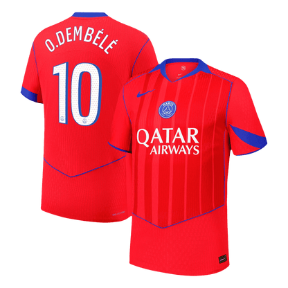 PSG Tröja O.DEMBÉLÉ #10 2025/26 Tredje Röd