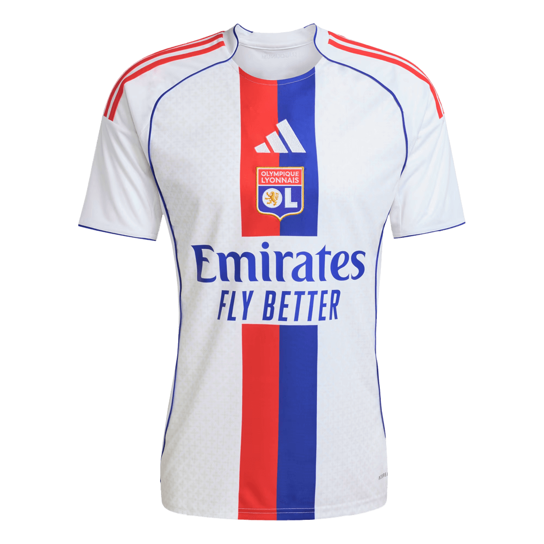Olympique Lyonnais Tröja 2025/26 Hemma Vit