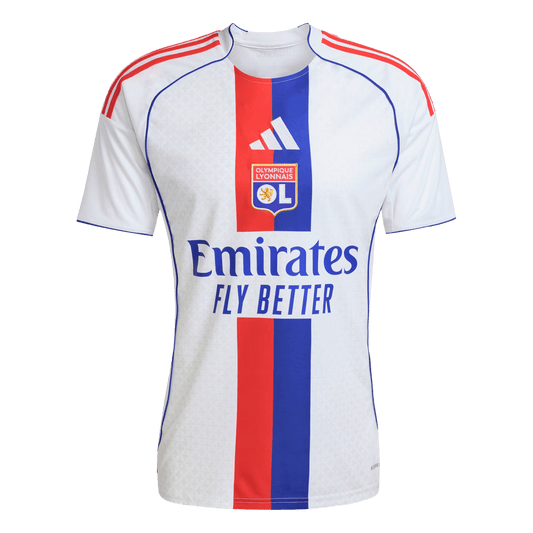 Olympique Lyonnais Tröja 2025/26 Hemma Vit