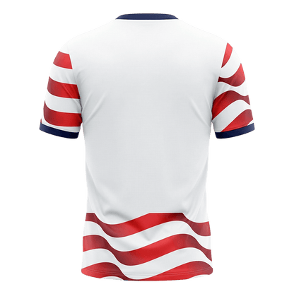 USA Tröja 2026 Hemma Röd & Vit-9