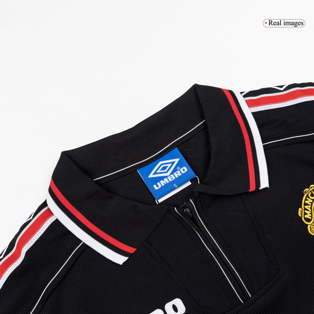 Manchester United Bortatröja 1998 Retro Tröja
 Svart-8