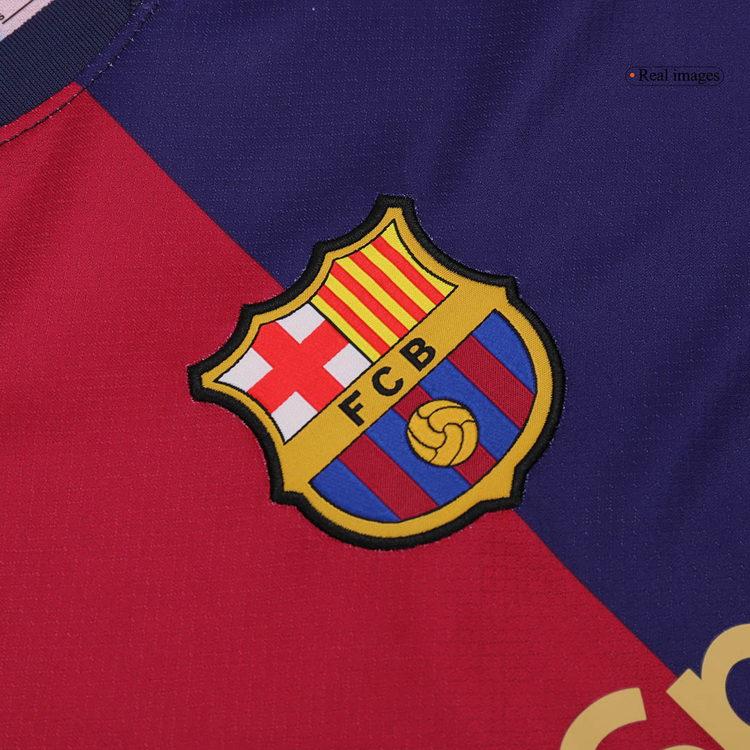 Barcelona Tröja Hemmaställ 2024/25 Röd & Blå-9