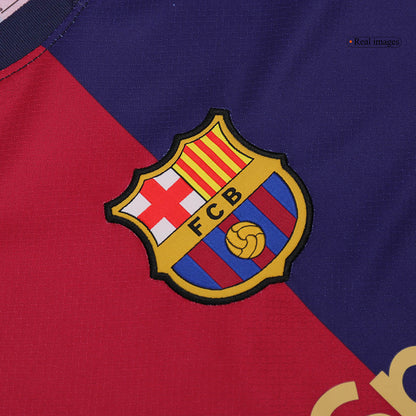 Barcelona Tröja Hemmaställ 2024/25 Röd & Blå-9