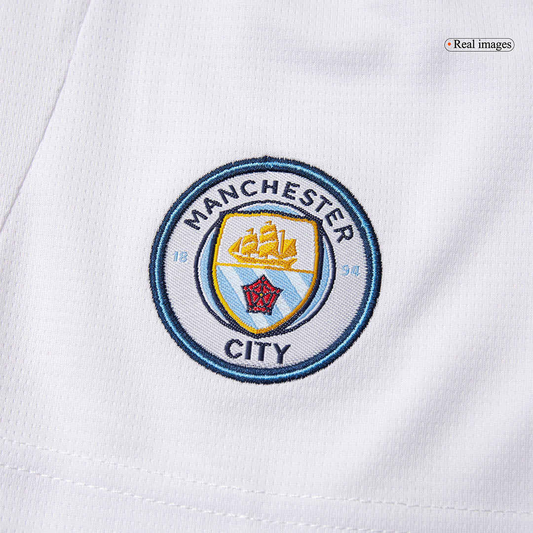 Manchester City Shorts 2025/26 Hemma Vit