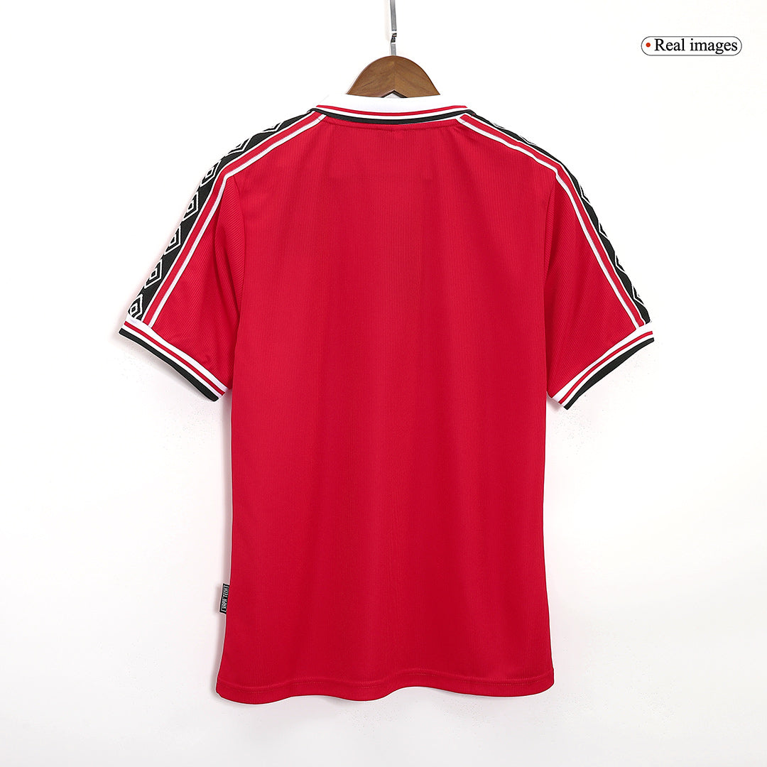 Manchester United Hemmatröja 98/00 Retro Tröja
 Röd