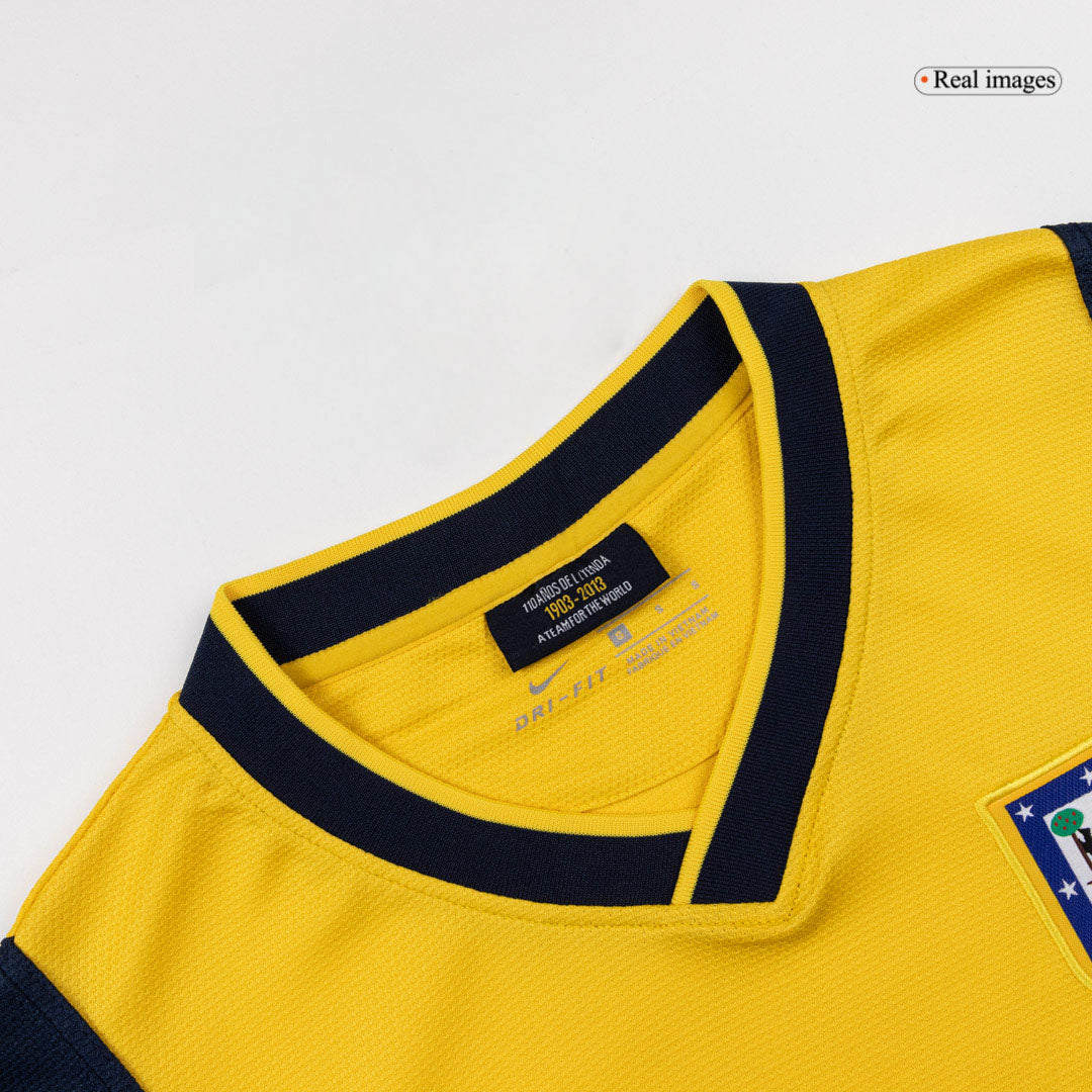 Atletico Madrid Bortatröja 2013/14 Retro Tröja
 Gul