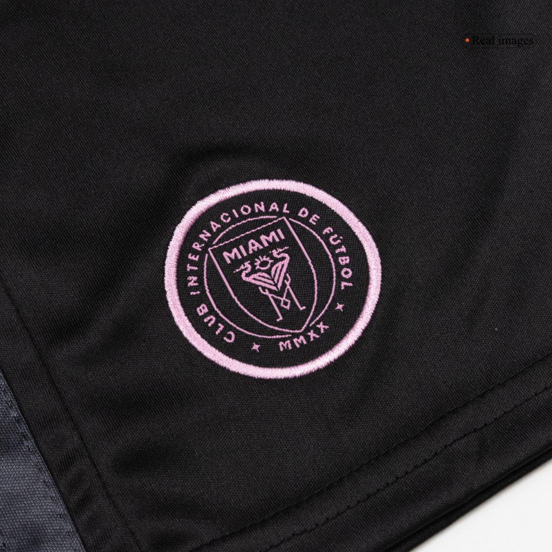 Inter Miami CF Tröja 2026 Borta Svart Barn-3