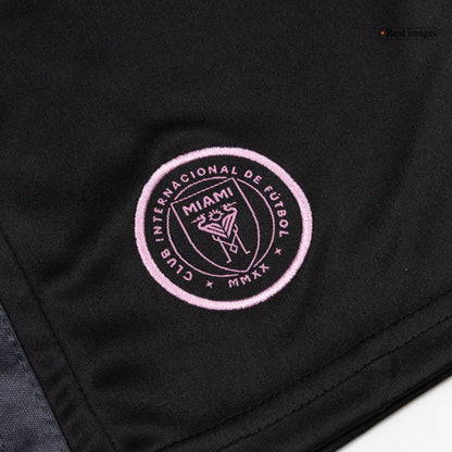 Inter Miami CF Tröja 2026 Borta Svart Barn-3