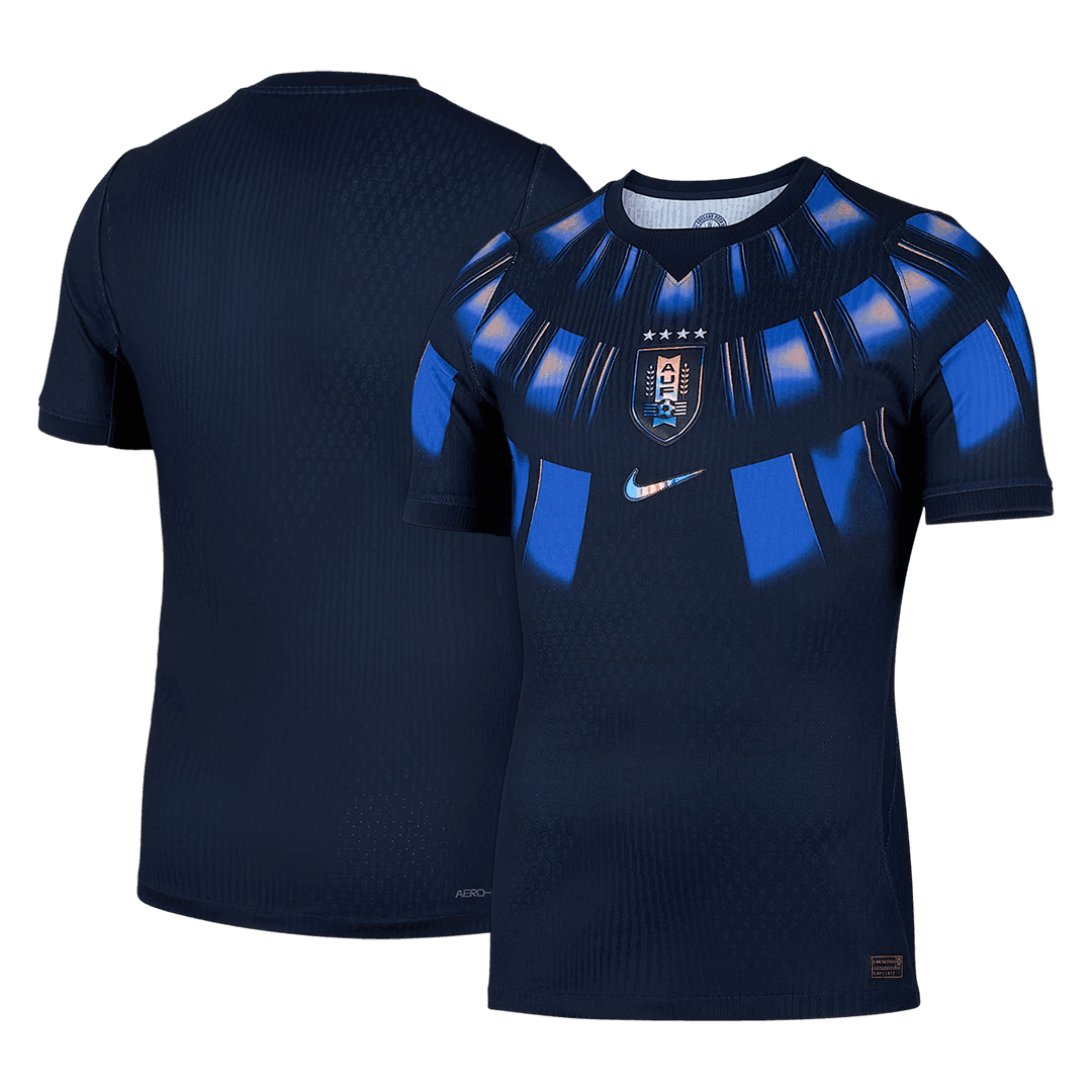 Uruguay Tröja 2026 Borta Autentisk Dark Blue-2