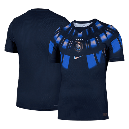 Uruguay Tröja 2026 Borta Autentisk Dark Blue-2
