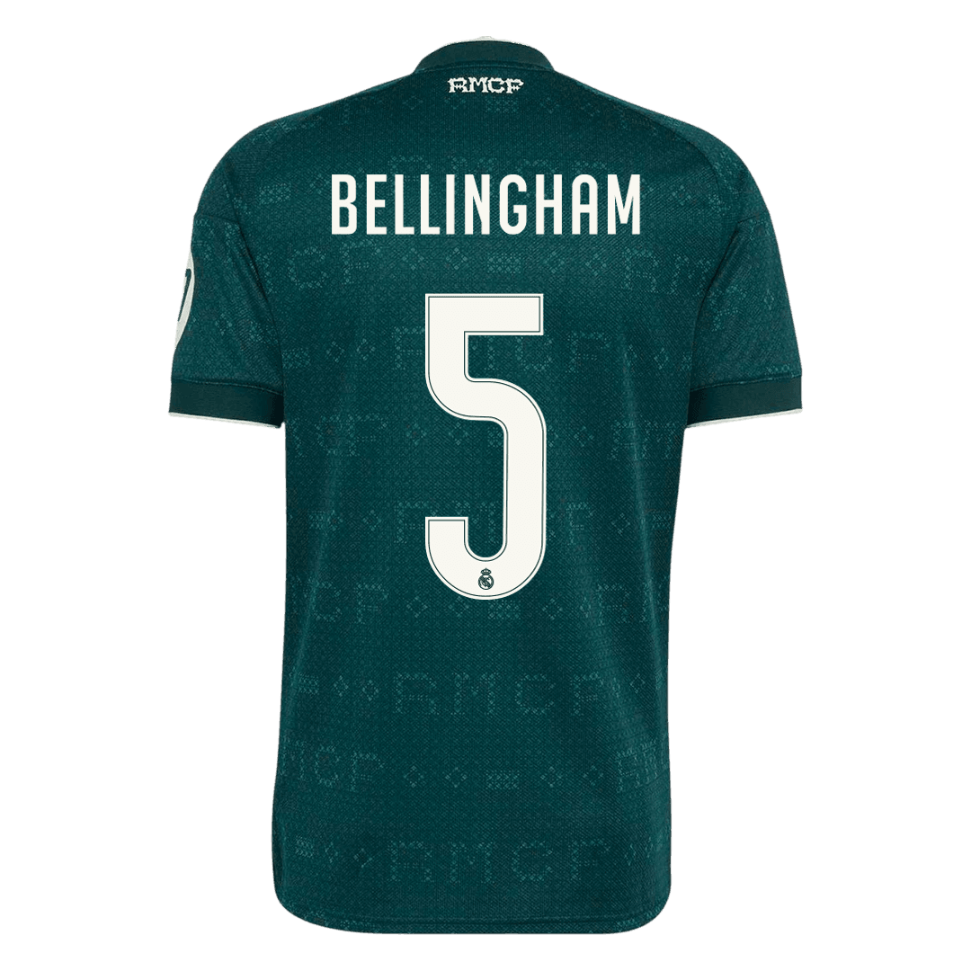 Real Madrid Tröja BELLINGHAM #5 2026/27 Borta Grön