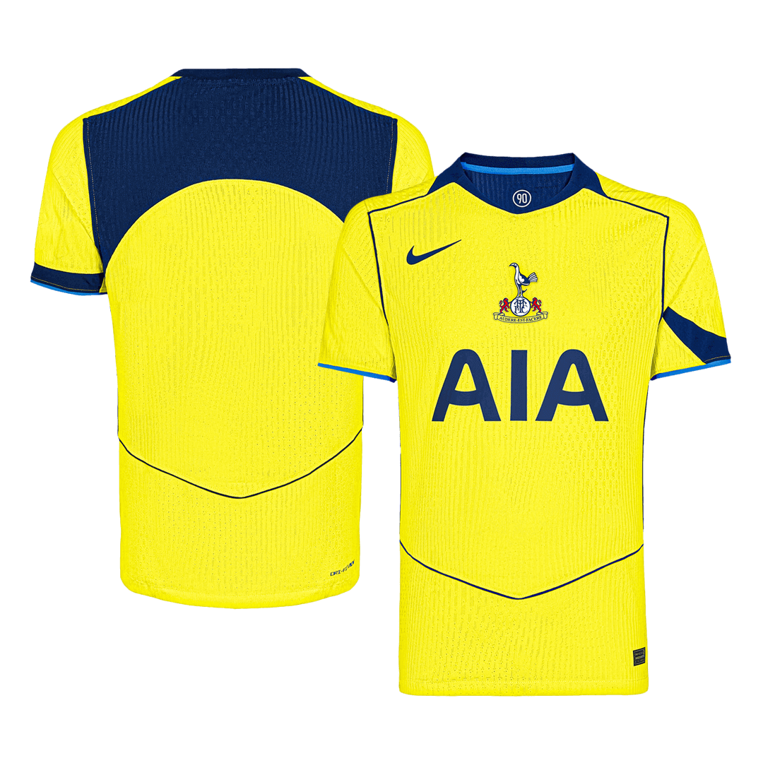 Tottenham Hotspur Tröja 2025/26 Tredje Gul