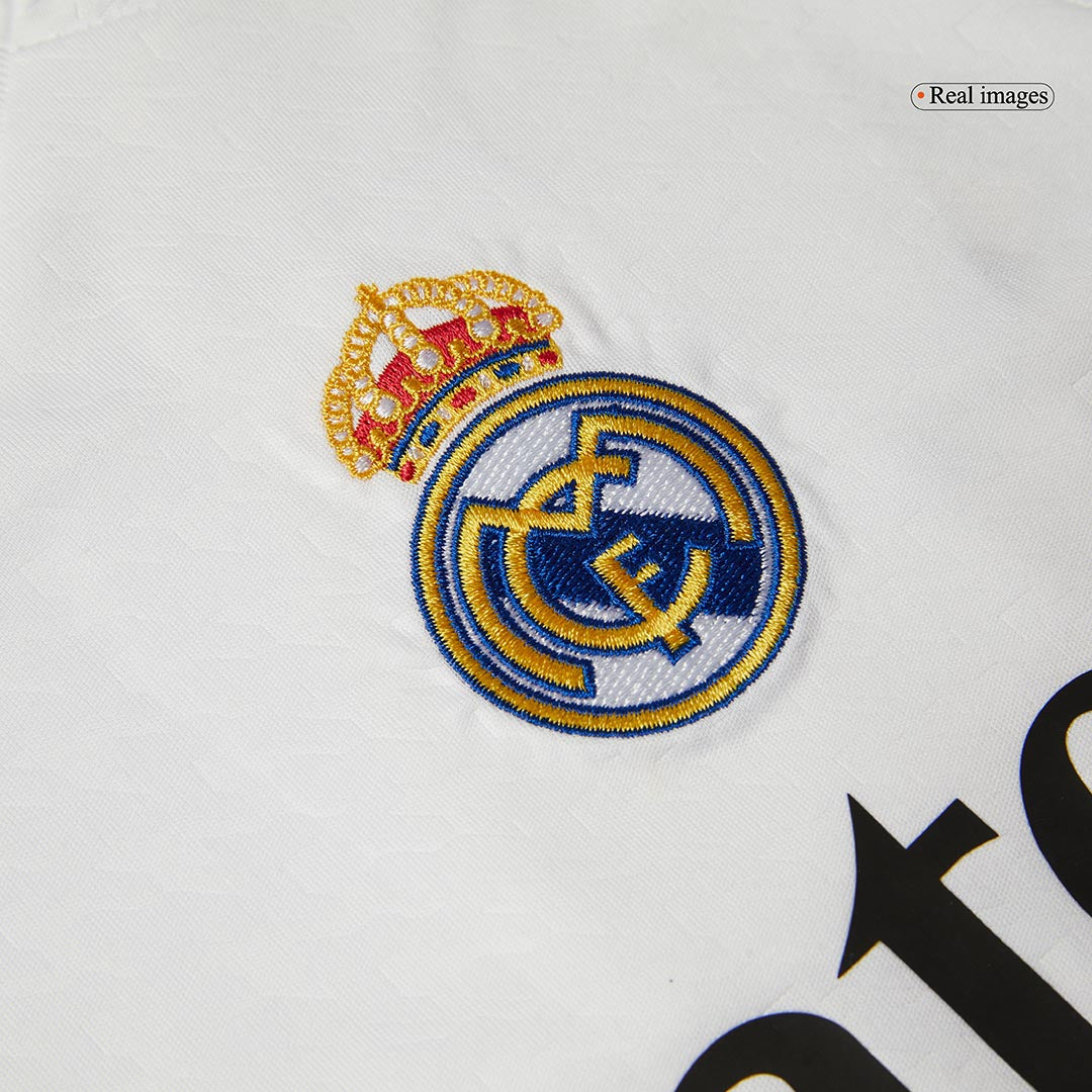 Real Madrid Tröja 2024/25 Hemma Vit Barn-8