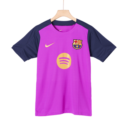 Barcelona Tröja 2025/26 Före match Lila-8