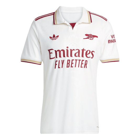 Arsenal Tröja 2025/26 Tredje Vit