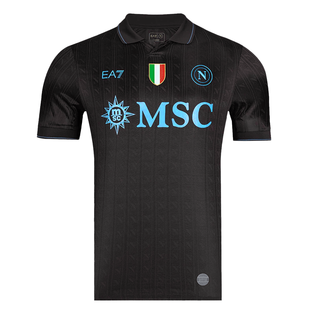 Napoli Tröja 2025/26 Tredje Svart