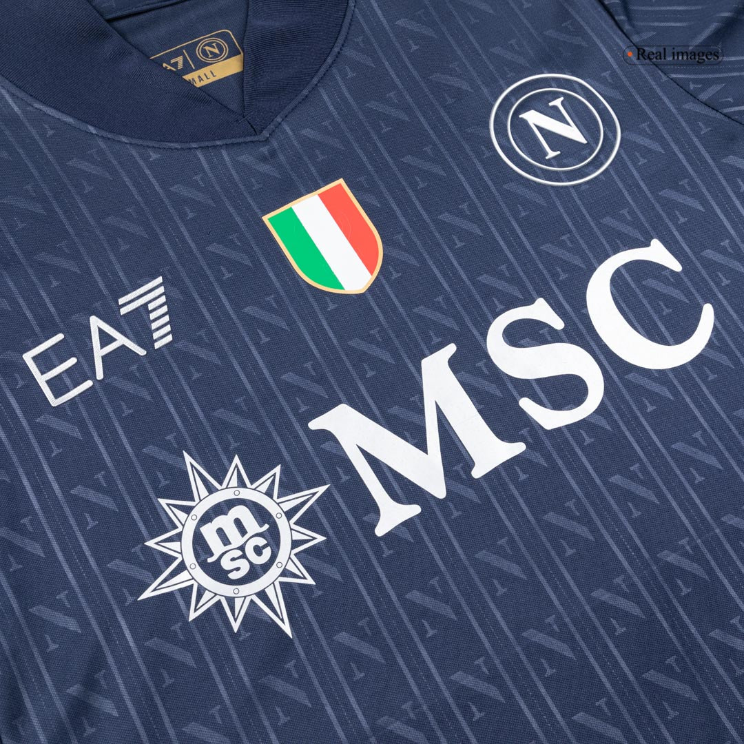 Napoli Tröja 2025/26 Tredje Svart-5