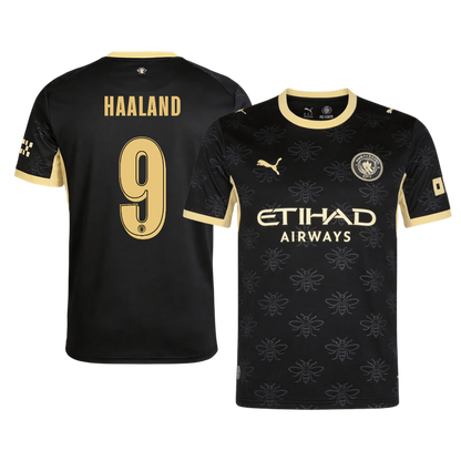 Manchester City Tröja HAALAND #9 2026/27 Borta Svart - UCL