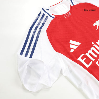 Arsenal Tröja SALIBA #2 2024/25 Hemma Röd-5