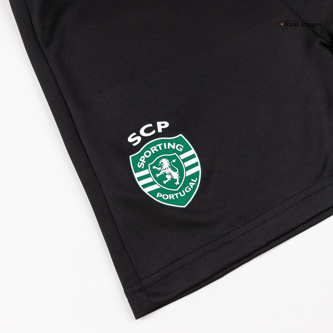 Sporting CP Tröja 2025/26 Hemma Green&White Barn