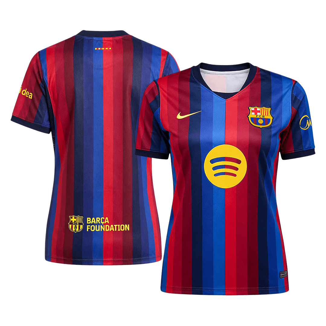 Barcelona Tröja 2026/27 Hemma Röd & Blå Dam-2