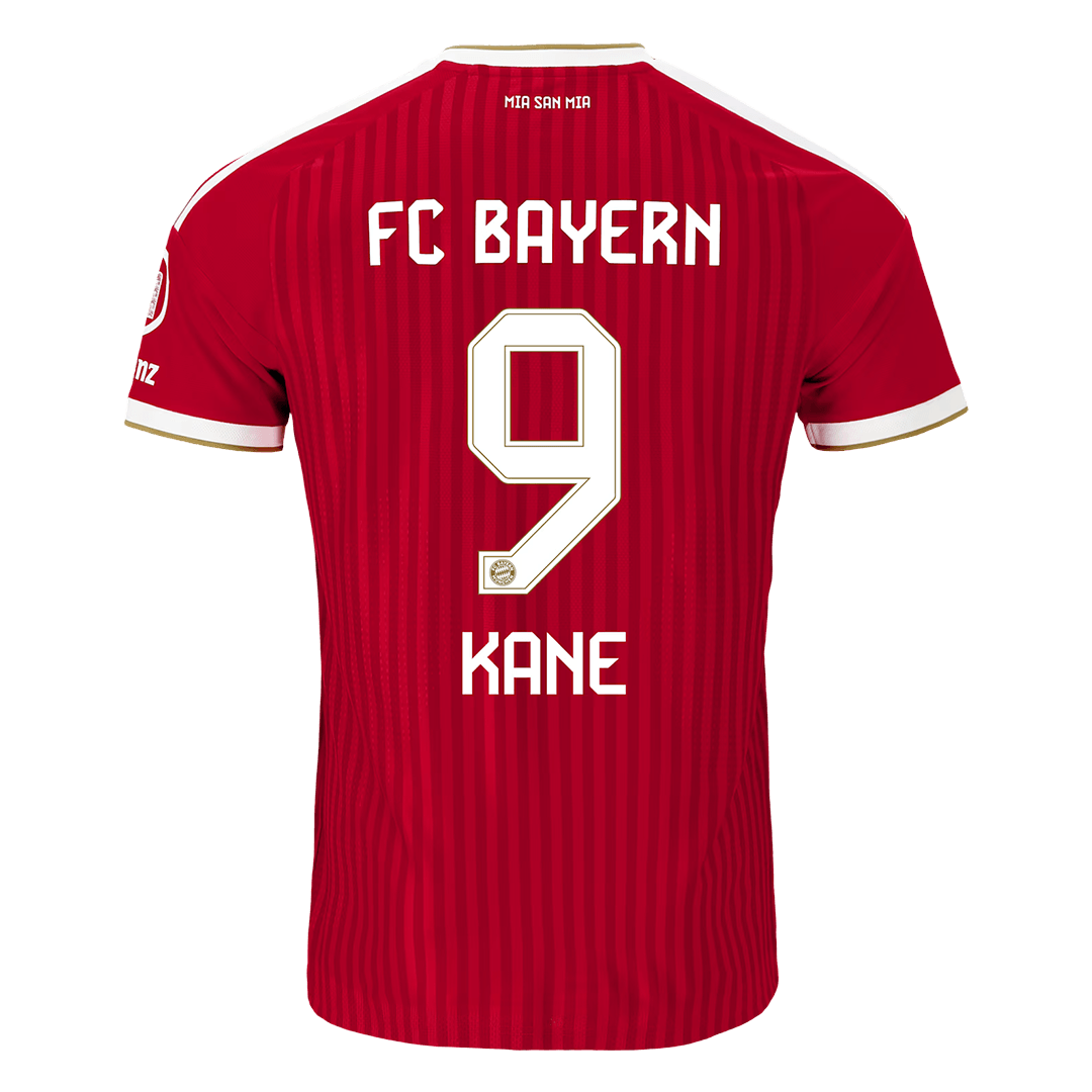 Bayern Munich Tröja KANE #9 2026/27 Hemma Autentisk Röd-3
