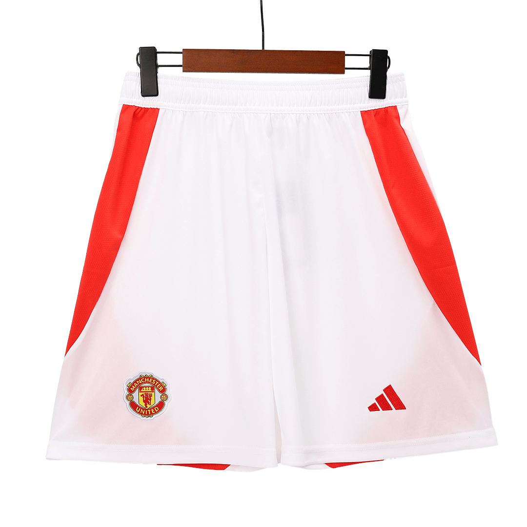 Manchester United Shorts 2024/25 Hemma Vit