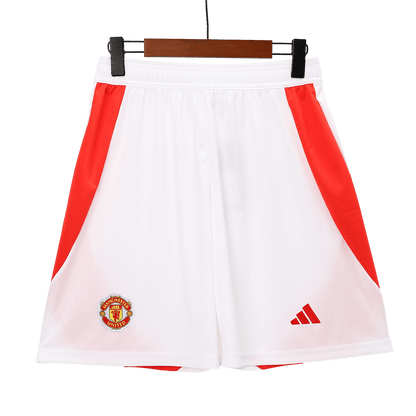 Manchester United Shorts 2024/25 Hemma Vit-8