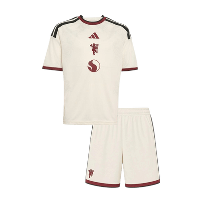 Manchester United Tröja 2026/27 Tredje Vit Barn