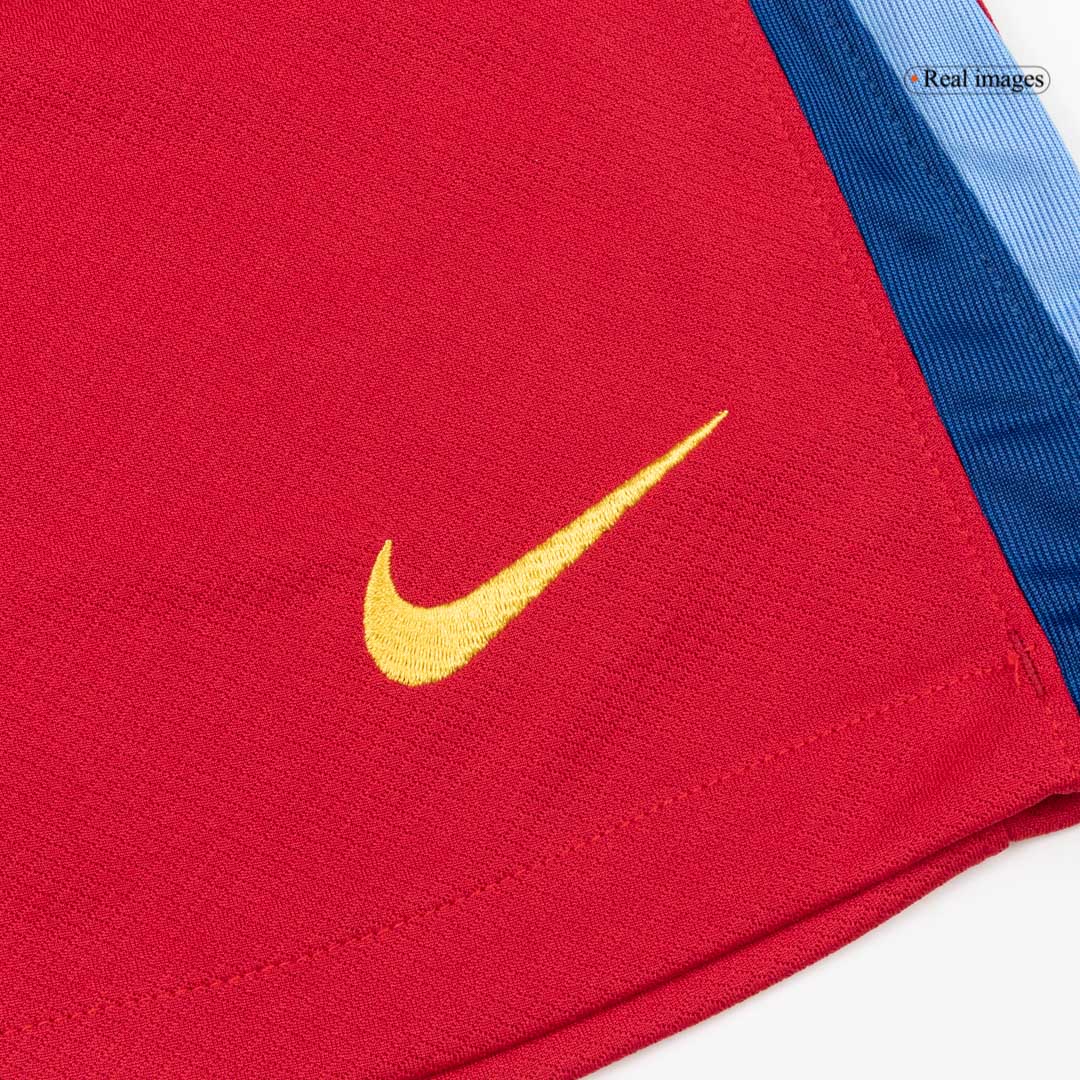 Barcelona Shorts 2025/26 Fourth Away Röd