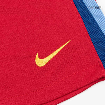 Barcelona Shorts 2025/26 Fourth Away Röd-2