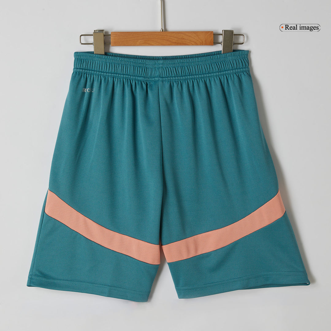 Manchester City Shorts 2024/25 Fourth Away Blå - UCL-7