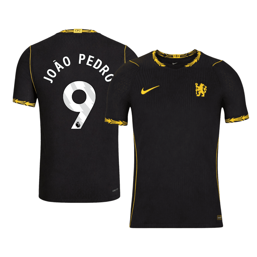 Chelsea Tröja JOÃO PEDRO #9 2026/27 Borta Autentisk Balck
