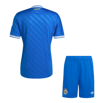 Real Madrid Tröja Tredjeställ 2025/26 Blå-14