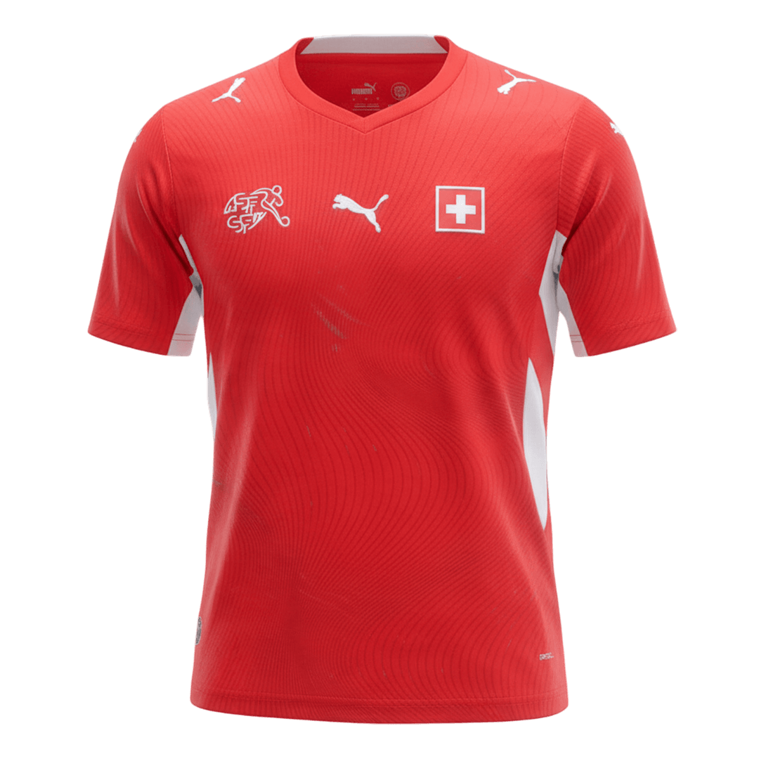 Schweiz Tröja 2026 Hemma Röd