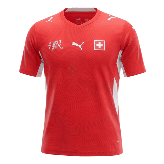 Schweiz Tröja 2026 Hemma Röd