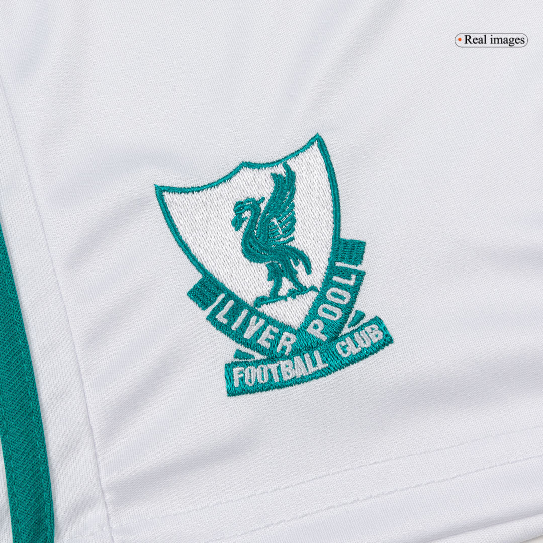 Liverpool Tröja 2025/26 Tredjeställ Grön Barn