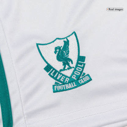 Liverpool Tröja 2025/26 Tredjeställ Grön Barn-3