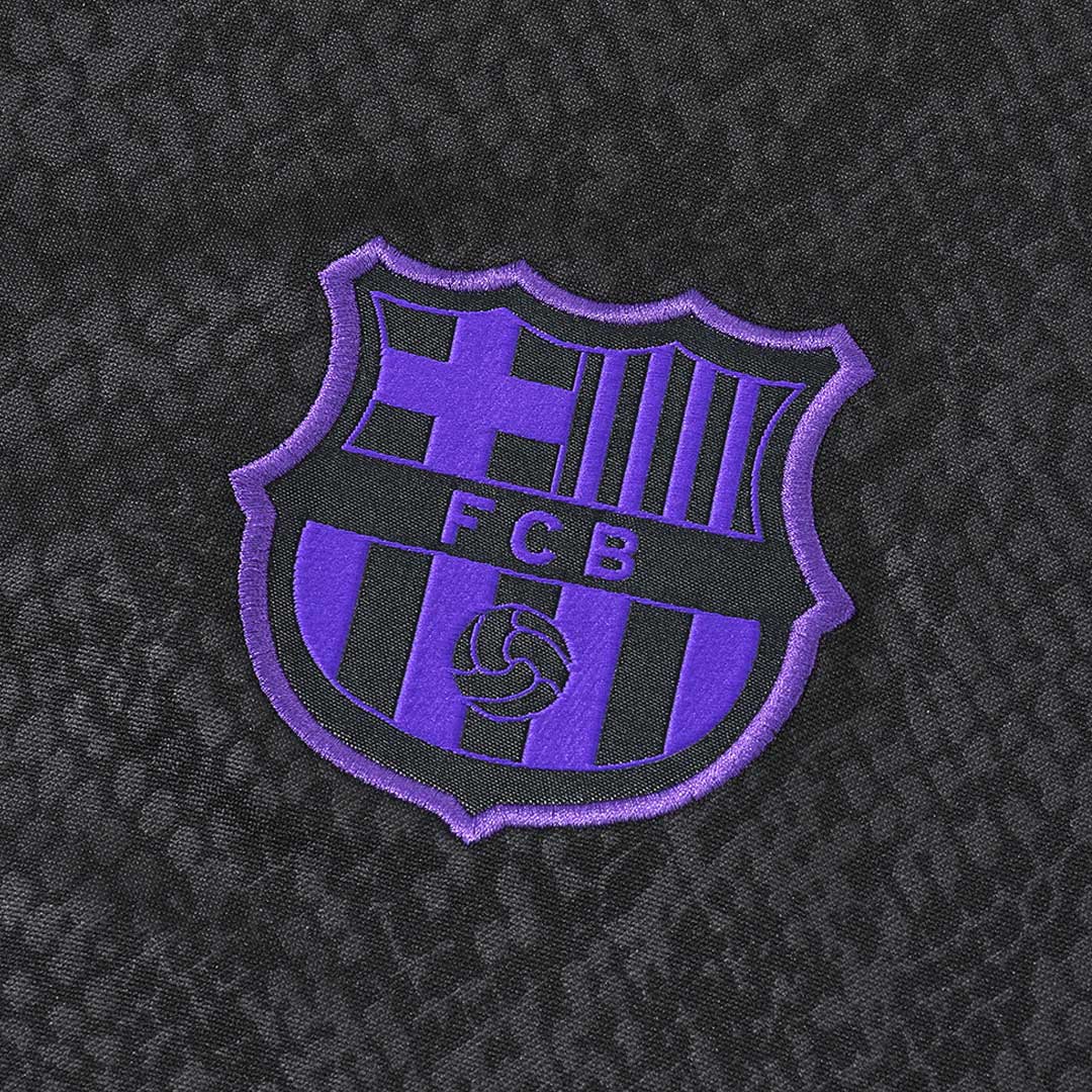 Barcelona Träningsställ 2025/26 Barn Svart
