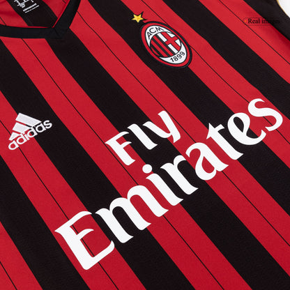 AC Milan Hemmatröja 2013/14 Retro Tröja
 Röd & Svart-4
