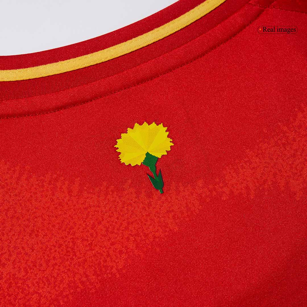 Spanien Tröja Euro 2024 Hemma Röd