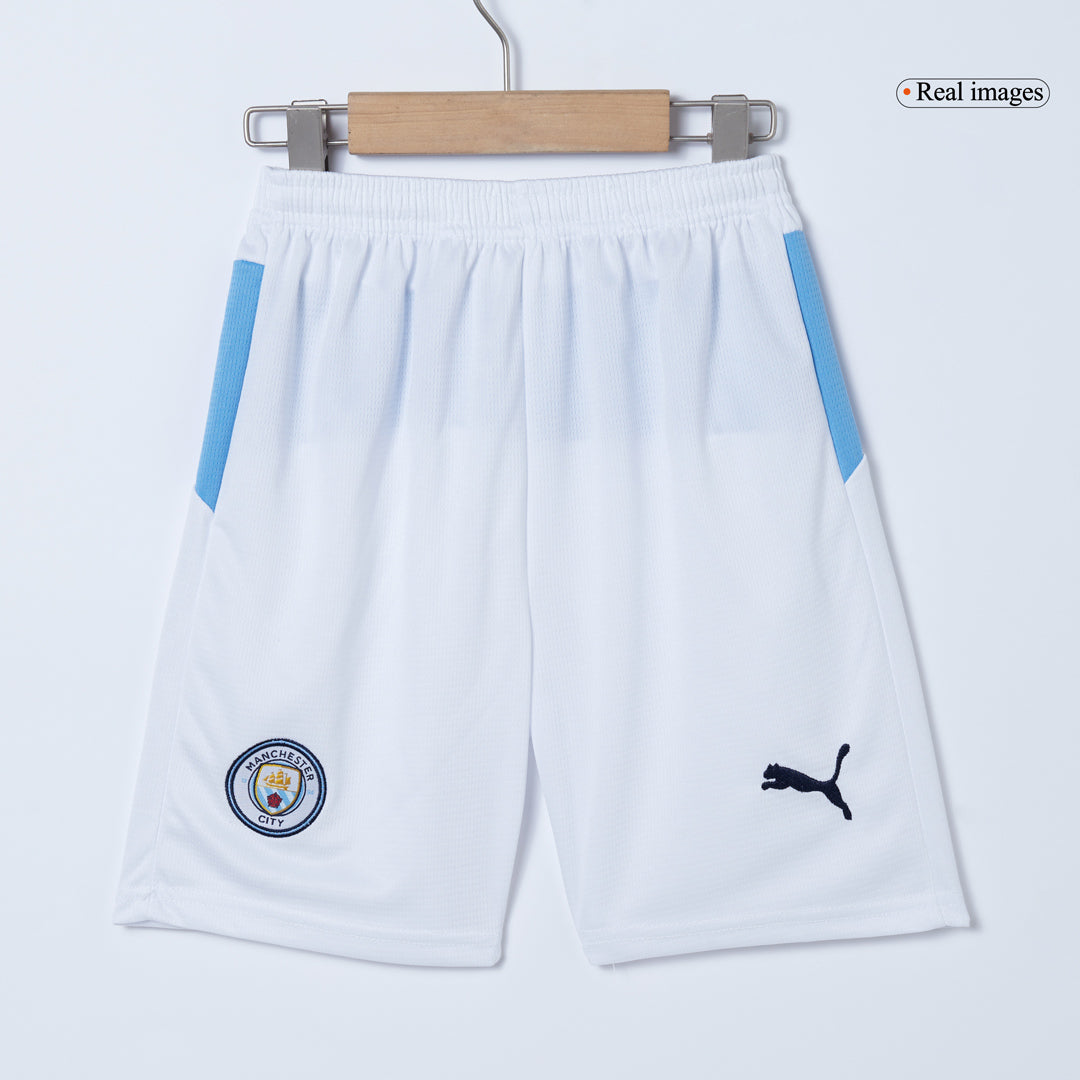 Manchester City Tröja 2025/26 Hemma Blå Barn