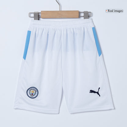 Manchester City Tröja 2025/26 Hemma Blå Barn-13