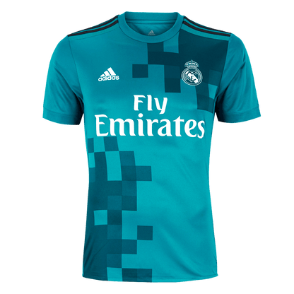 Real Madrid Tredjetröja 2017/18 Retro Tröja
 Blå